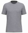 WK306 WK Designed to Work Anti-Bacterial Short Sleeve T-Shirt Oxford Grey colour image